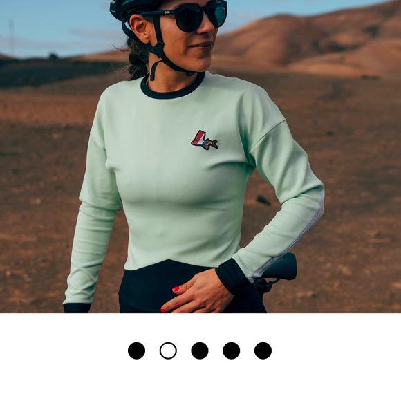 Cafe du Cycliste Gravel Thermal Pullover - Picture 9 of 12